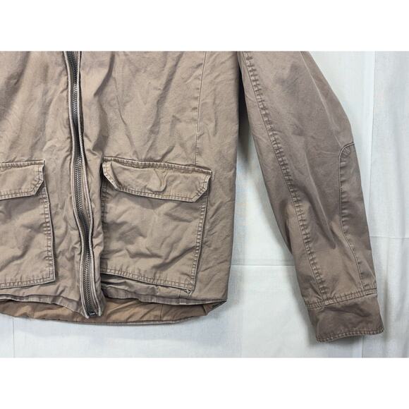 21 Men Brown Utility Worker wear Jacket All American Brand Size L - Picture 14 of 16